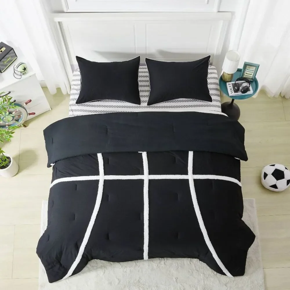 Sportopia Full/Queen Applique Court Comforter